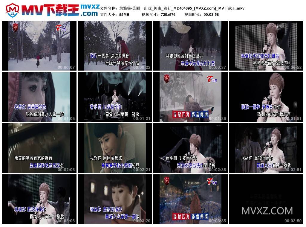 詹雅雯-美丽一出戏_闽南_流行_MD404895